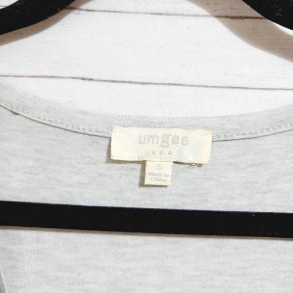 UMGEE GRAY SLEEVELESS TIERED DRESS, W LACE TRIM DETAIL, SZ SMALL - Picture 4 of 8